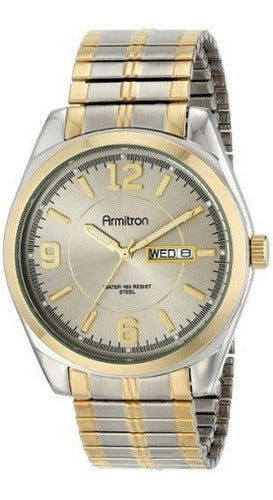 Reloj De Vestir De Banda Ancha De Dos Tonos Armitron
