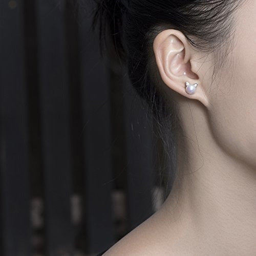 Aretes De Gato Aretes De Diamantes Para Mujer Aretes De Cz
