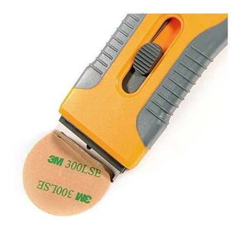Cuchillo de utilidad para quitar pegantinas + 10 hojillas