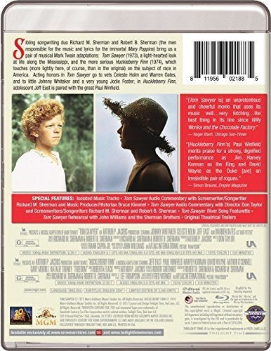 Tom Sawyer (1973) /huckleberry Finn (1974) - Blu-ray