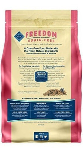 Receta Libre De Grano Azul Buffalo Freedom Para Perro,