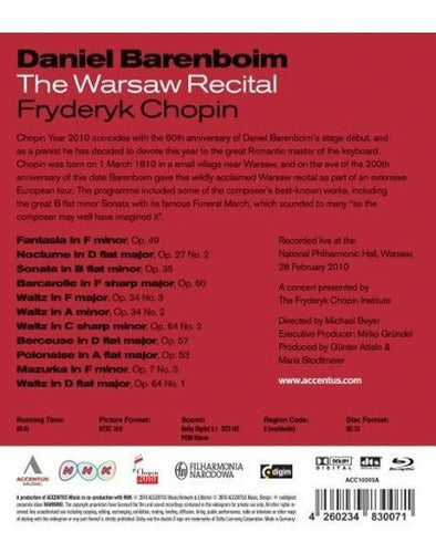 Daniel Barenboim El Recital De Varsovia