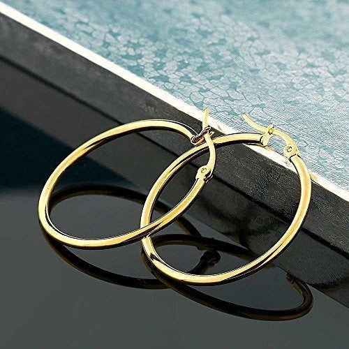 Pendientes De Aro Chapados En Oro