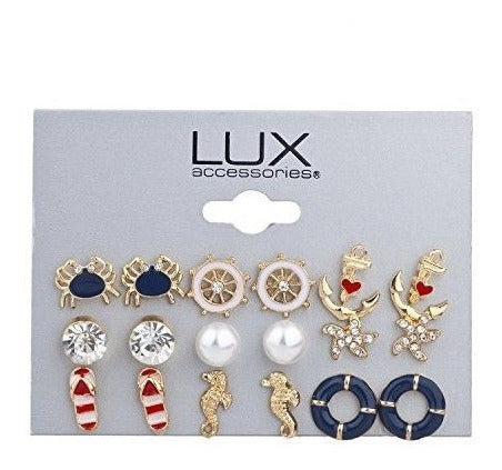 Paquetes de Aretes en oro diseños varios