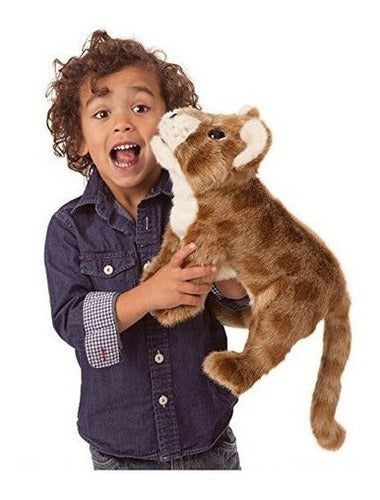 Folkmanis Cachorro De León Africano Peluche De Marionetas