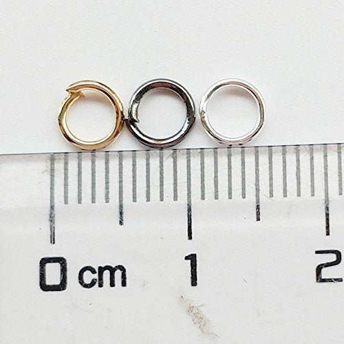 Caja 6 Colores 3000pcs Abrir El Anillo De