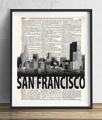 Horizonte De San Francisco Con Letra Negrita Diccionario