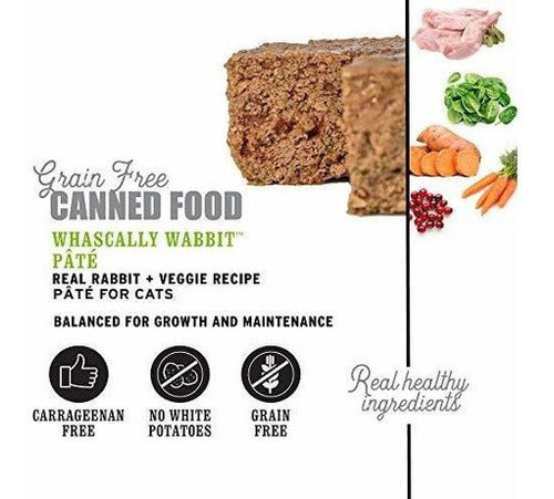 Alimento húmedo para gatos, sin granos, Variedad de sabores