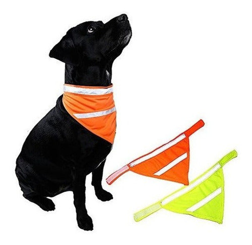 Set De 2 Bufanda Reflectante Para Perros Safety Pet