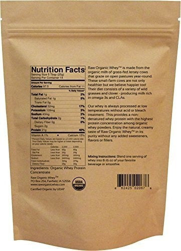 Suero Orgánico Crudo - De Proteína De Suero Orgánico