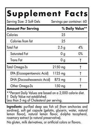 Aceite De Pescado Cápsulas blandas de gel