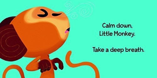 LIbro infantil de El Pequeño Mono Se Calma (hola Genio)