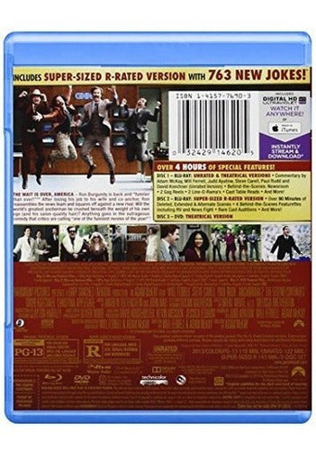 Anchorman 2: The Legend Continues (blu-ray Dvd Digital