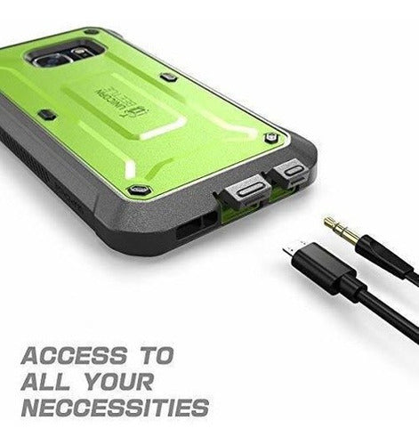 funda con protector de pantalla para Galaxy S7