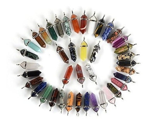 Colgantes Semipreciosa Piedra Preciosa Cristal