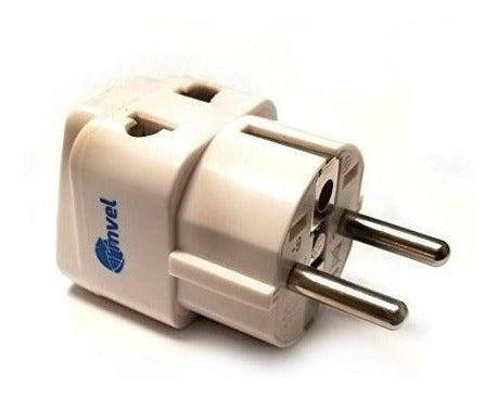 Adaptador De Viaje Europa 2 En 1