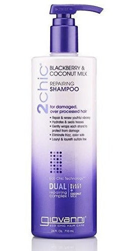 Giovanni 2chic - Champú Reparador De Leche De Zarzamora Y