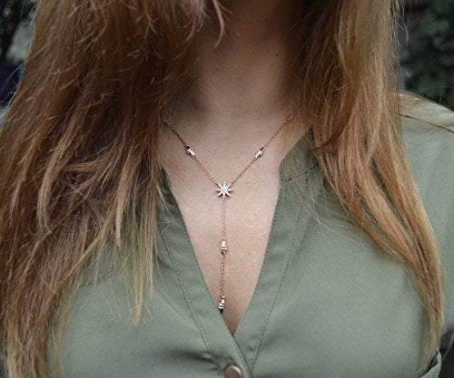 Collar Con Forma De Lágrima En Forma De Estrella De Star