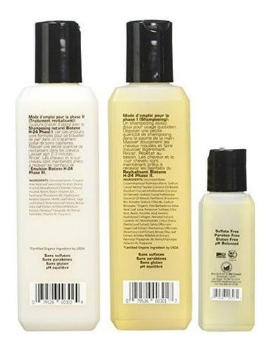 3 Pack de Champú acondicionador emulsión
