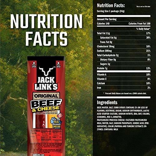 Paquete Combinado Original De Palitos De Carne Y Queso