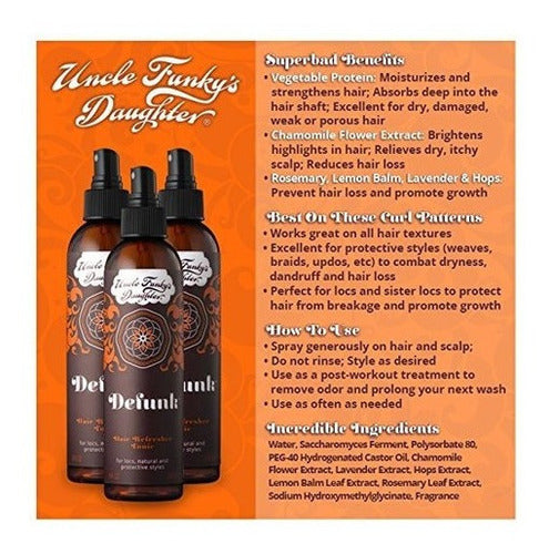 Tónico neutralizante para el olor del cabello