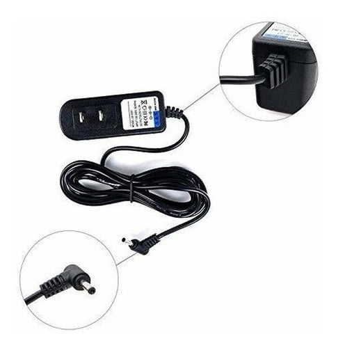 Cargador De Adaptador De Ca De 6.5 Pies Para Nextbook 8, 10