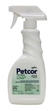 Spray Anti Pulgas - 16 Oz
