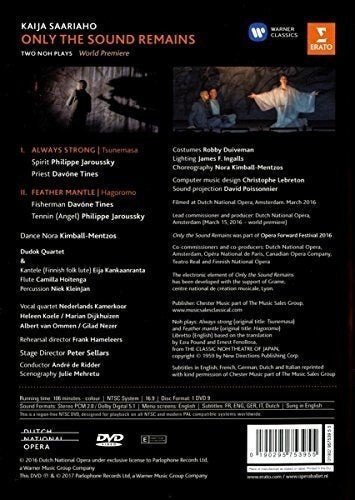 Saariaho: Solo Queda El Sonido