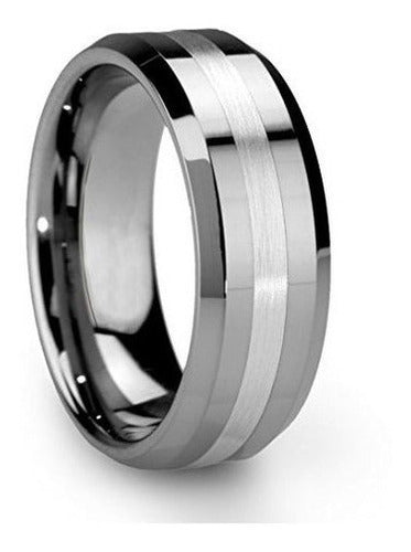 King Will Classic Anillo De Carburo De Tungsteno De 8 Mm