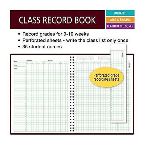 Libro De Registro De La Clase