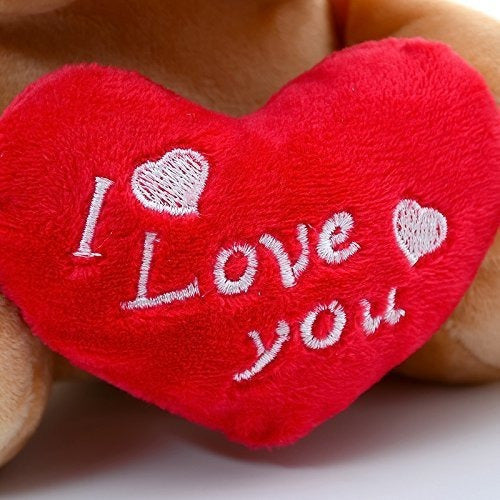 Gloveleya Peluche Oso De Peluche Con Corazón Te Amo