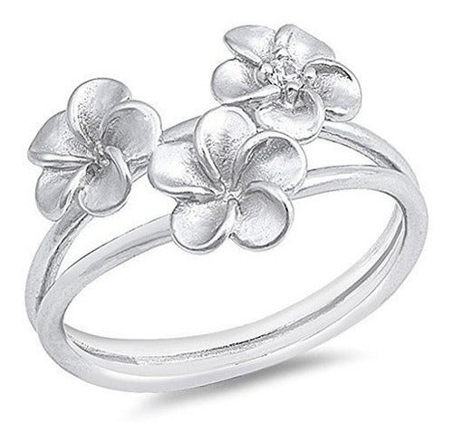 Anillo De Flores Tropicales Plumeria Hawaiano