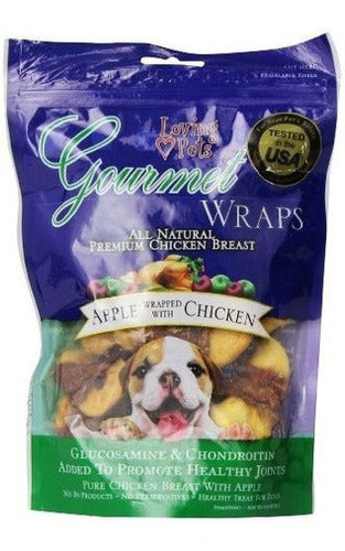 Loving Pets All Natural Premium Envolturas De Manzana Y