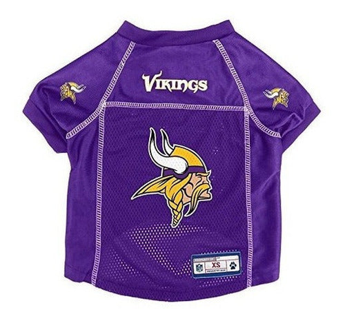 Camiseta Para Mascotas Minnesota Vikings Grande