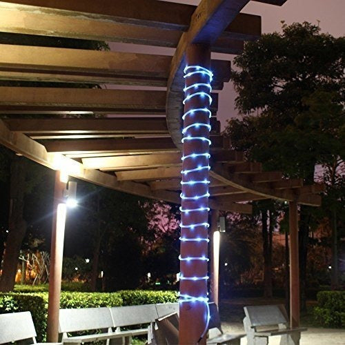 Luces Solares De Cuerda Dinowin 39 Pies 12 M 100 led Cable