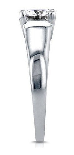 Classic Solitario Anillo 1 1/10 Ctw 14k Oro