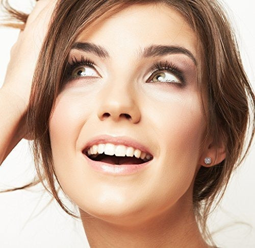 Pendientes de plata para mujer, hermoso juego de aretes