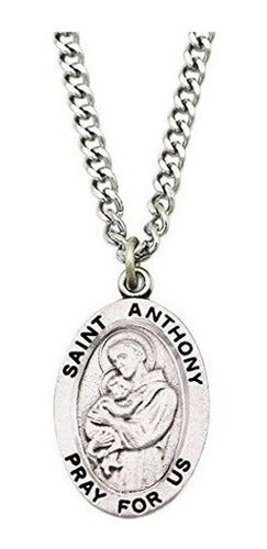 Collar De Medalla De Santa Religiosa