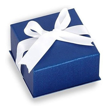 Anillo De Diamantes Y Zafiros Ovalados