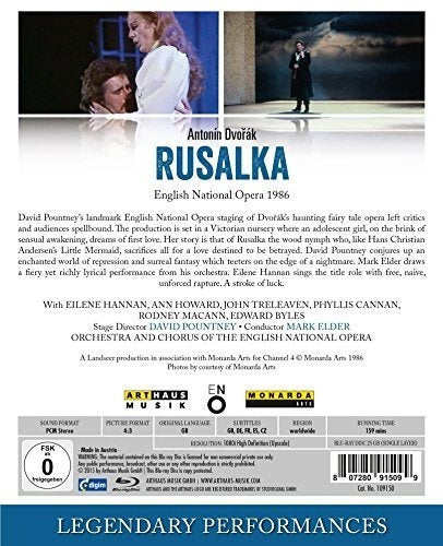 Antonin Dvorák Rusalka blu-ray