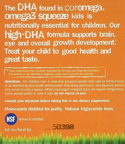 Suplementos de Coromega Kids Omega 3