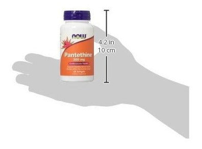Ahora Pantethine 300 mg, 60 cápsulas blandas