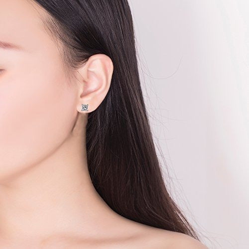 Sephla, Chapado En Oro, Plata De Ley 925, 4 Puntas, 7 Mm