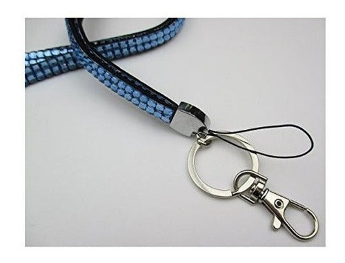 Collar De Cristal Con Cordón De Diamantes De Imitación