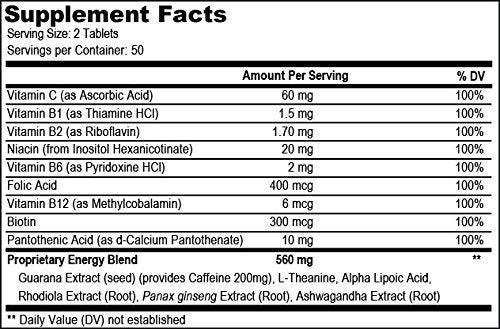 Weyland: Energy - Fórmula Complementaria Con Cafeína