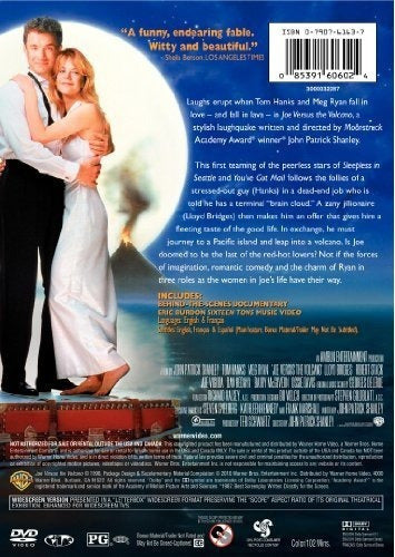 Joe Versus El Volcán, DVD