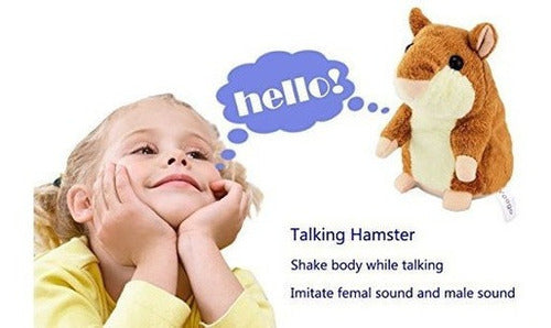 Peluche electrónico de hámsters