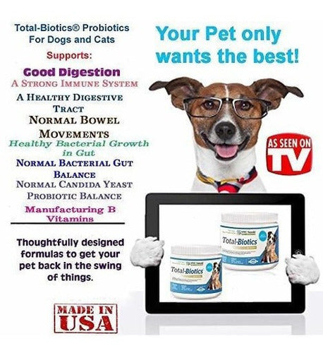 Nwc Naturals- Total-biotics - Probióticos Para Caninos