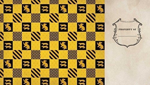 Harry Potter: Diario De Bolsillo Gobernado Por Hufflepuff