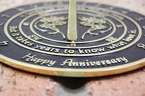 Regalo De Reloj De Sol De Aniversario De Bodas De